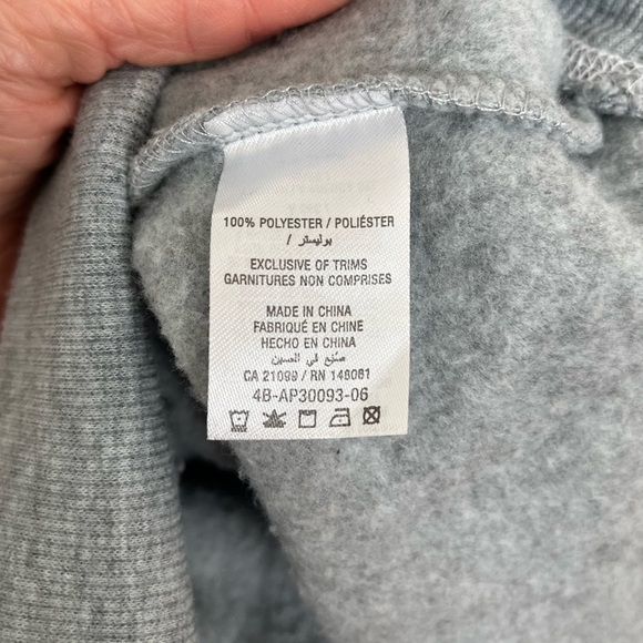 Ardene Gray oversized Hoodie Sweater size medium - Picture 4 of 5